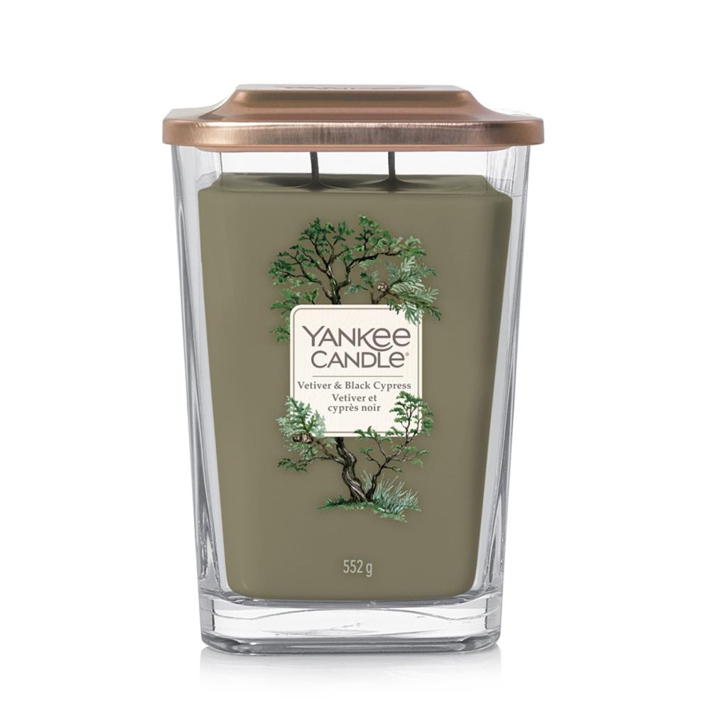 Yankee Candle Vetiver & Black Cypress Elevation Large Jar Candle £18.19